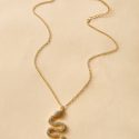 Serpentine Charm Necklace 1pc