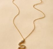 Serpentine Charm Necklace 1pc