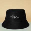 Serpentine Pattern Bucket Hat