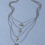 Shark Decor Layered Chain Necklace