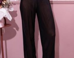 Sheer Mesh Cover Up Pants