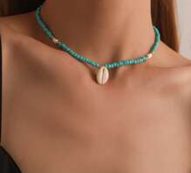 Shell Decor Beaded Necklace
