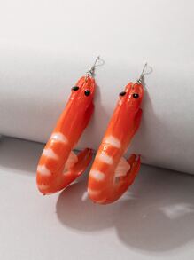 Shrimp Drop Earrings