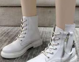 Side Zip Combat Boots