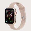 Silicone Eyelet Apple Watchband