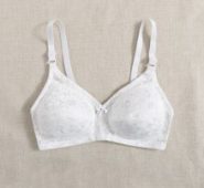 Simple Floral Lace Bra