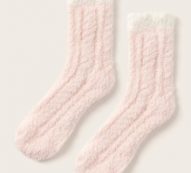 Simple Fluffy Socks 1pair