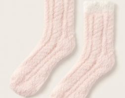 Simple Fluffy Socks 1pair