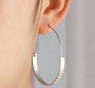 Simple Hoop Earrings 1pair