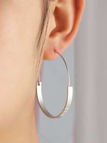 Simple Hoop Earrings 1pair