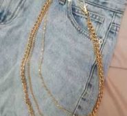 Simple Layered Pants Chain