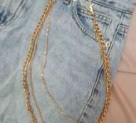 Simple Layered Pants Chain