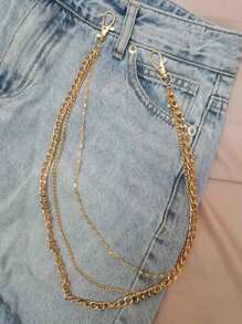 Simple Layered Pants Chain