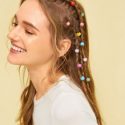 Simple Pigtail Hair Pin Set 50pcs