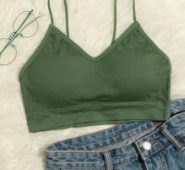 Simple Ribbed Bralette