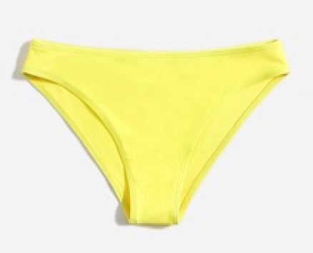Simple Solid Bikini Bottom