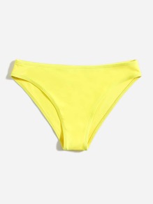 Simple Solid Bikini Bottom