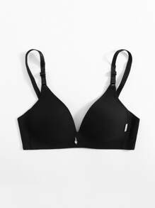 Simple Solid Bra