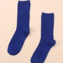 Simple Solid Socks