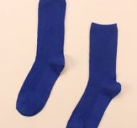 Simple Solid Socks