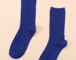 Simple Solid Socks