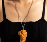 Simulation Food Pendant Necklace