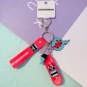 Skateboard Charm Keychain