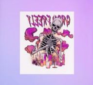 Skeleton Graphic Tattoo Sticker