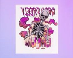 Skeleton Graphic Tattoo Sticker