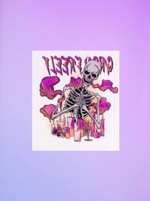 Skeleton Graphic Tattoo Sticker