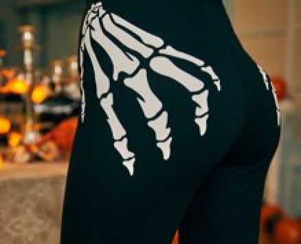 Skeleton Print Leggings