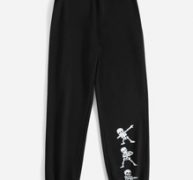 Skeleton Print Sweatpants