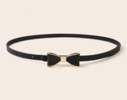 Skinny Bow Belt