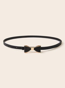 Skinny Bow Belt