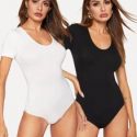 Skinny Tee Bodysuit 2PCS Set