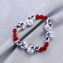 Skull Decor Beaded Bracelet