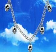 Skull Decor Chain Necklace