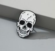 Skull Design Brooch
