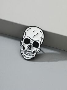 Skull Design Brooch