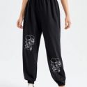 Skull Graphic Sweatpants