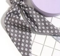Skull Print Hair Tie