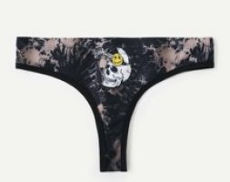 Skull Print Panty