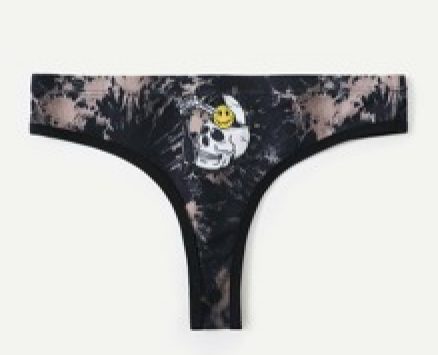 Skull Print Panty
