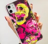 Skull Print Phone Case