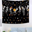 Skull Print Tapestry