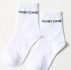 Slogan Graphic Crew Socks