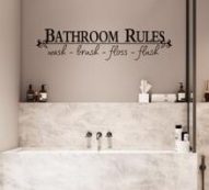 Slogan Graphic Wall Sticker