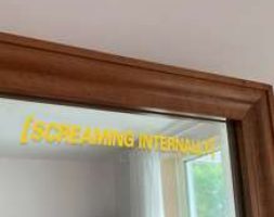 Slogan Graphic Wall Sticker