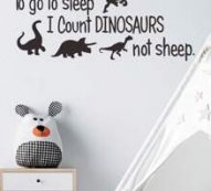 Slogan Graphic Wall Sticker
