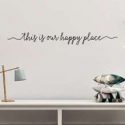 Slogan Graphic Wall Sticker